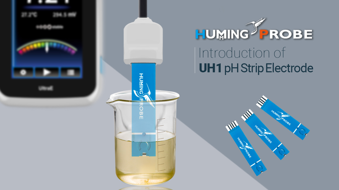 Humming Probe UH1 pHストリップ電極｜株式会社イーシーフロンティア
