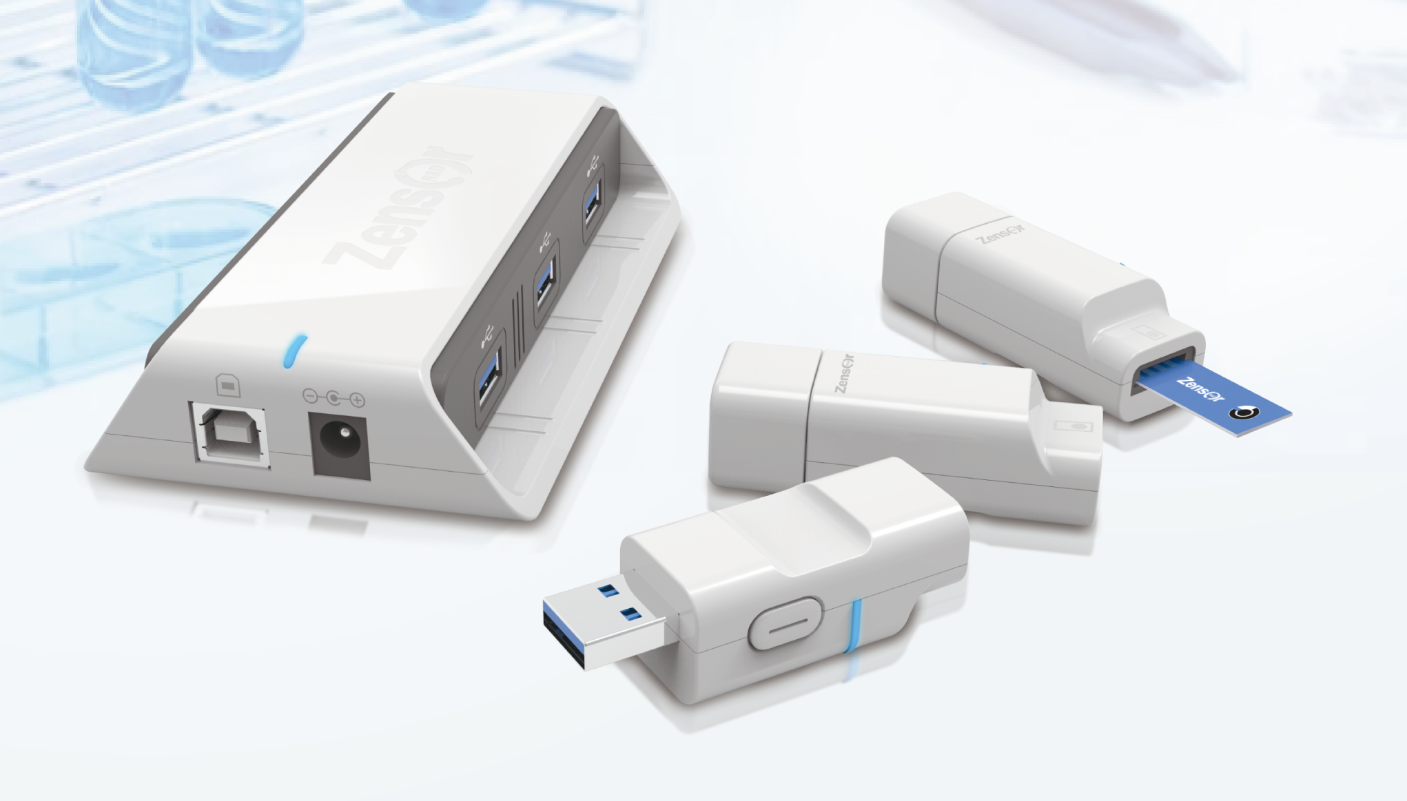 ECWP100 plus ワイヤレス/マルチチャンネル ポテンショスタット